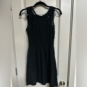 American Eagle Outfitters Black Cutout Mini Dress